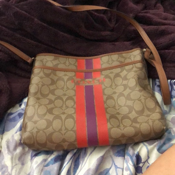 Coach crossbody Rowan file bag in canvas signature print - Picture 3 of 11